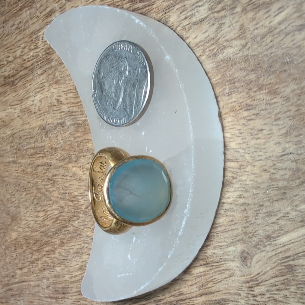 Ananda Soul Aquamarine Women's Ring - Size 7️⃣ | *Fast Shipping* - Picture 6 of 9